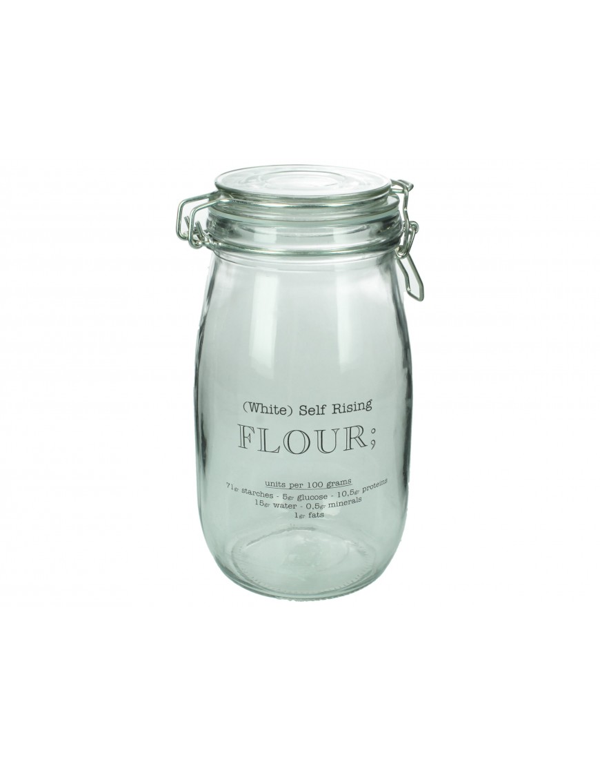 Canister Flour Glass